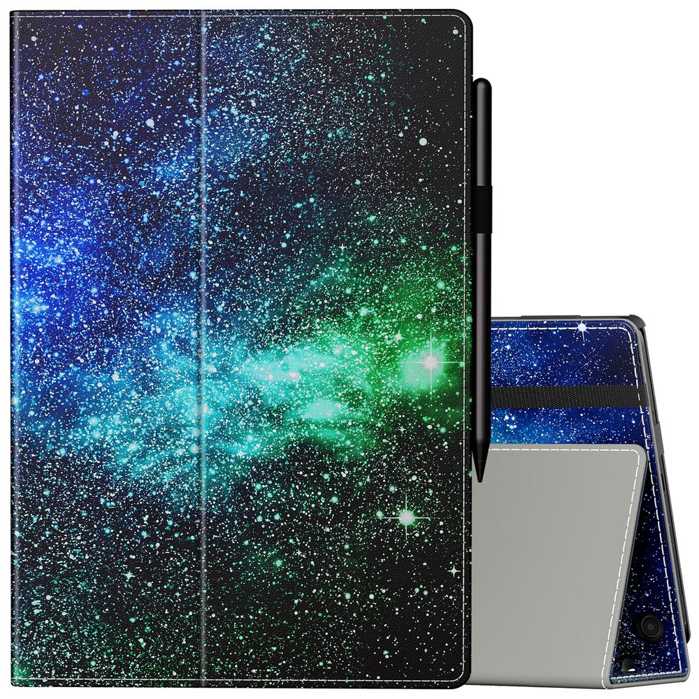 ANNAPRO Case for Amazon Kindle Fire HD 10 Tablet (13th/11th Generation, 2023/2021 Release) & Fire HD 10 Plus Tablet - Slim Folding Stand Folio Cover with Auto Wake/Sleep and Hand Strap, Starry Sky