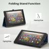 ANNAPRO Case for Amazon Kindle Fire HD 10 Tablet (13th/11th Generation, 2023/2021 Release) & Fire HD 10 Plus Tablet - Slim Folding Stand Folio Cover with Auto Wake/Sleep and Hand Strap, Starry Sky view 3
