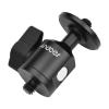 Andoer Ball Head, Mini Tripod Head with 360 Degree Rotation, 1/4 Inch Screw Connection for Cameras, DSLR, Monopod, Slider Tripod (#2) view 4