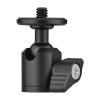Andoer Mini Ball Head Tripod Head, 360 Degree Rotating Panoramic Ball Head with 1/4 Inch Screw Connection with Lower 1/4 Inch Screw Hole for Cameras DSLR Monopod Slider Tripod view 2