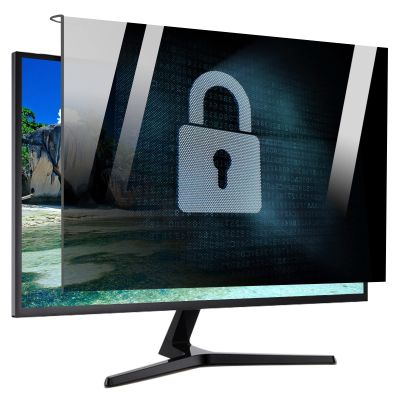 JCSKY Computer Privacy Screen Protector for 17-32 Inch, Acrylic Anti-Scratch, Anti-Blue Light, Simplest and Effective Anti-Peep Install and Remove at Any Time,19in(391320mm)