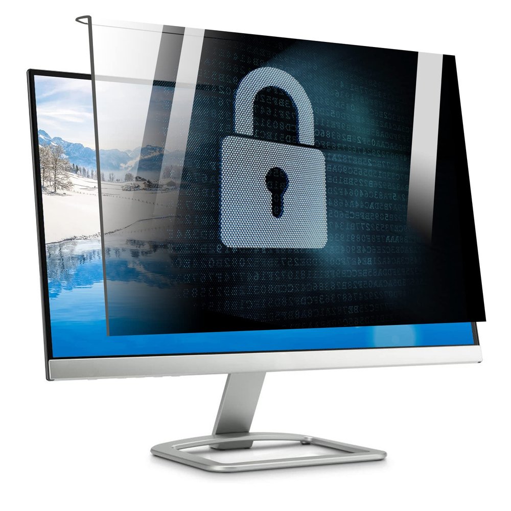 JCSKY 17-32 Inch Computer Hanging Type Privacy Protection Film, Anti-Blue Light to Protect The Eyes, Dust-Proof Panel for Hp/Dell/Asus/Acer/Sony/Samsung/Lenovo,23in(524306mm)