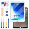 for Samsung Galaxy Tab S3 9.7 T820 T825 LCD Screen Replacement SM-T820 SM-T825 SM-T825Y LCD Display Touch Panel Digitizer Full Glass Assembly Repair Parts Kit with Free Tools (White) view 1