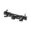 CAMVATE 15mm & 19mm Railblock Rod Clamp with Extendable(198mm to 255mm) Rosette M6 Mounts for Shoulder Mount Rig - 3007 view 3
