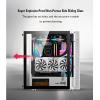 BBNB Gaming Case, Mid - Tower PC Gaming Case ATX/M-ATX/ITX - Front I/O USB 3.0 Port - Tempered Glass Side Panel - Your Unique Computer Case view 3