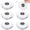 6 Pieces Retractable Cable Management Charging Organizer Phone Cord Holder Small Winder Case for Headset Cord Mouse Wire Charger Cable(White) view 1