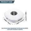 6 Pieces Retractable Cable Management Charging Organizer Phone Cord Holder Small Winder Case for Headset Cord Mouse Wire Charger Cable(White) view 2
