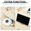 6 Pieces Retractable Cable Management Charging Organizer Phone Cord Holder Small Winder Case for Headset Cord Mouse Wire Charger Cable(White) view 3
