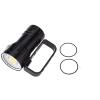 OUKENS Outdoor Security/Flood Lighting Diving Light, 28800 Lumens Video Camera Photography Dive LED Flashlight, Rechargeable Torch, 80M Underwater, view 1