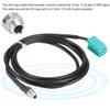 Yuecoom Auxiliary Input Adapters 3.5mm AUX Input Adapter Cable, for Clio/Espace/Kangoo/Laguna/Megane/Scenic/Trafic/Twingo view 3