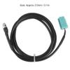 Yuecoom Auxiliary Input Adapters 3.5mm AUX Input Adapter Cable, for Clio/Espace/Kangoo/Laguna/Megane/Scenic/Trafic/Twingo view 4