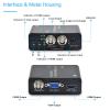 Video Converter 4K TVI/AHD/CVI to HDMI/CVBS/VGA Converter Support 720P/1080P/3MP/4MP/5MP/8MP Camera Input, 1ch BNC Loop Out for Monitor or DVR, Compatible with HKVISION/DAHUAE/TVIT 3K Camera view 2
