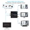 Video Converter 4K TVI/AHD/CVI to HDMI/CVBS/VGA Converter Support 720P/1080P/3MP/4MP/5MP/8MP Camera Input, 1ch BNC Loop Out for Monitor or DVR, Compatible with HKVISION/DAHUAE/TVIT 3K Camera view 4