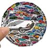 100pcs JDM Racing Car Stickers - Waterproof VSCO Vinyl Stickers for Kids, Laptops, Hydro Flask, Water Bottles, Kids Helmets, Computers view 4