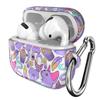 Cavka Case Compatible with Airpods Pro & Pro 2 Airpods 3-2-1 Gen Ouija Full Body Magic Protective Tarot Cards Lock Clip Cover with Keychain Witchcraft Spooky Plastic Shell Design Portable Print view 2