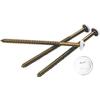 3" Lifetime Vinyl Painted Screws, Bright White (4/Bag) view 1