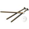 3" Lifetime Vinyl Painted Screws, White (8/Bag) view 1