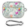 Cavka Case Compatible with Airpods Pro & Pro 2 Airpods 3-2-1 Gen Kids Protective Design Full Body Plastic Shell Kawaii Cartoon Print Round Elephant Lock Clip Animal Cover with Keychain Portable view 3
