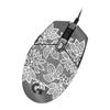 MightySkins Glossy Glitter Skin Compatible with Logitech G203 Lightsync/Prodigy - Floral Lace | Protective, Durable High-Gloss Glitter Finish | Easy to Apply and Change Styles | Made in The USA view 1