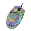 MightySkins Glossy Glitter Skin Compatible with Logitech G203 Lightsync/Prodigy - Tripping | Protective, Durable High-Gloss Glitter Finish | Easy to Apply & Change Styles | Made in The USA view 1