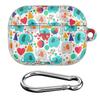 Cavka Case Compatible with Airpods Pro & Pro 2 Airpods 3-2-1 Gen Cute Adorable Design Rainbow Protective Cover with Keychain Portable Baby Elephant Lock Clip Plastic Shell Full Body Print Animal view 3