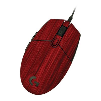 MightySkins Skin Compatible with Logitech G203 Lightsync/Prodigy - Cherry Grain | Protective, Durable, and Unique Vinyl Decal wrap Cover | Easy to Apply, Remove, and Change Styles | Made in The USA