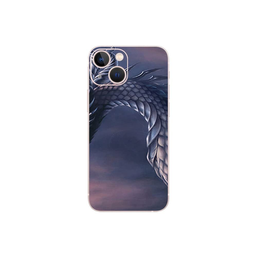 MightySkins Skin Compatible with Apple iPhone 13 Mini - Dragon Fantasy | Protective, Durable, and Unique Vinyl Decal wrap Cover | Easy to Apply, Remove, and Change Styles | Made in The USA