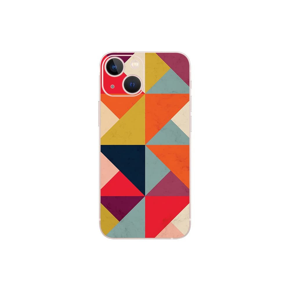 MightySkins Skin Compatible with Apple iPhone 13 Mini - Bright and Happy | Protective, Durable, and Unique Vinyl Decal wrap Cover | Easy to Apply, Remove, and Change Styles | Made in The USA