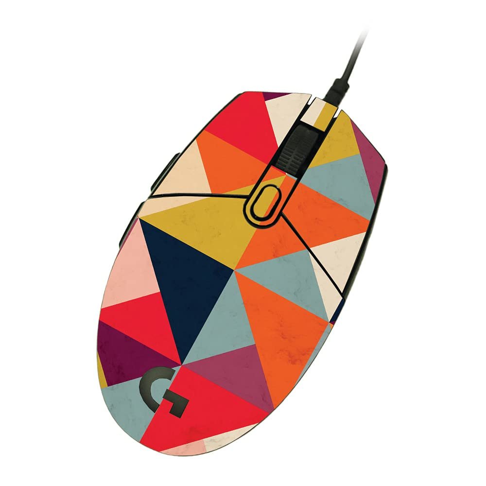 MightySkins Skin Compatible with Logitech G203 Lightsync/Prodigy - Bright and Happy | Protective, Durable, and Unique Vinyl Decal wrap Cover | Easy to Apply & Change Styles | Made in The USA