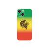 MightySkins Skin Compatible with Apple iPhone 13 Mini - Rasta Lion | Protective, Durable, and Unique Vinyl Decal wrap Cover | Easy to Apply, Remove, and Change Styles | Made in The USA view 1
