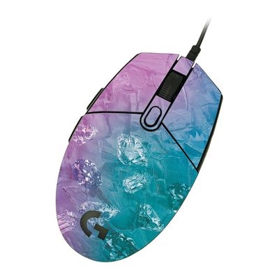 MightySkins Skin Compatible with Logitech G203 Lightsync/Prodigy - Diamond Grunge | Protective, Durable, and Unique Vinyl Decal wrap Cover | Easy to Apply & Change Styles | Made in The USA