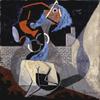 Julian Trevelyan : Woman in a Courtyard : 1933 : Archival Quality Art Print view 1