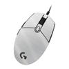 MightySkins Glossy Glitter Skin Compatible with Logitech G203 Lightsync/Prodigy - Cold Steel | Protective, Durable High-Gloss Glitter Finish | Easy to Apply & Change Styles | Made in The USA view 1