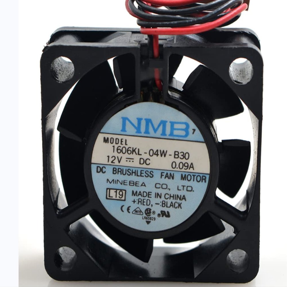 160KL-04W-B30 40x40x15mm 12V 0.09A NMB 4CM 2-Wire Cooling Fan