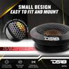 DS18 DTX 2.2 Inches Titanium Dome Tweeter with Aluminum Body - Sound Quality 60 Watts Peak 4 OHMS Neodymium Magnet (2 Speakers) view 3