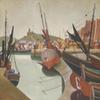 Edward Wadsworth : Seaport : 1923 : Archival Quality Art Print view 1