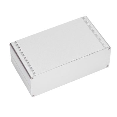 Aluminium Electric Box, Waterproof Signal Shielding Silver Heat Dissipation Junction Case for DIY