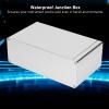 Aluminium Electric Box, Waterproof Signal Shielding Silver Heat Dissipation Junction Case for DIY view 3