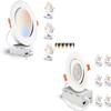 CLOUDY BAY 4inch 5 Color LED Gimbal Lights Bundle view 1