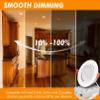 CLOUDY BAY 4inch 5 Color LED Gimbal Lights Bundle view 4