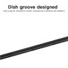 10Gtek FTTH Cable Single Fiber Indoor/Outdoor Optical Fiber Drop Cable, G657A1, 2 Core Single Mode, 9/125, LSZH Jacket, 1 Steel Wire+2 FRP Strength Member, Black, 300-Meter(1000-ft)/Roll view 3