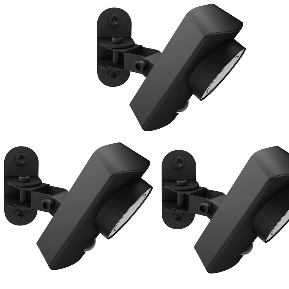 Teccle Upgrade Metal Wall Mount Compatible with Simplisafe Indoor Camera, Easy to Mount on Wall or Ceiling (3 Pack)