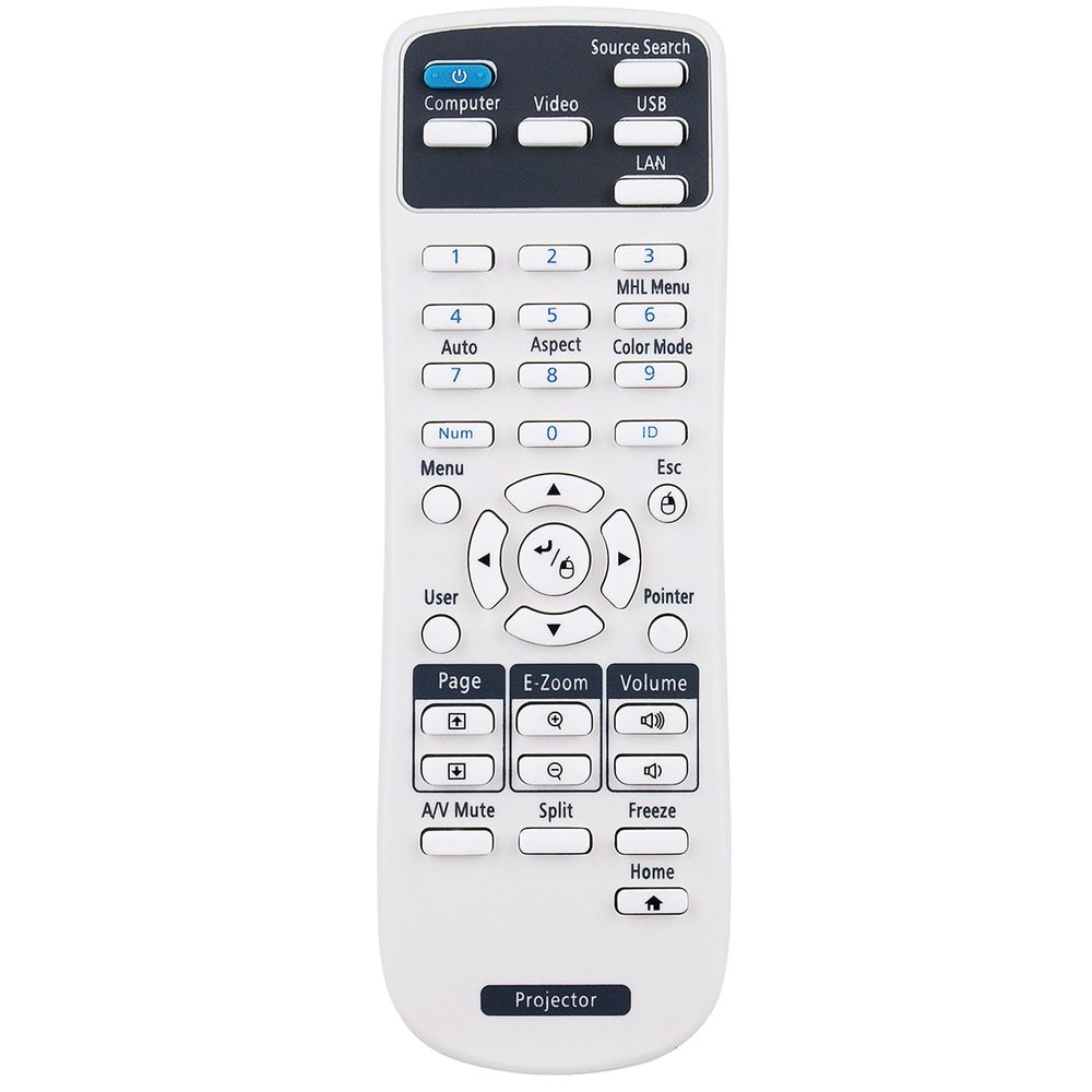 2181788 Replaced Remote fit for Epson Projector VS230 VS330 EX3220 EX5220 EX5230 EX6220 EX7220 VS260 EX3260 Pro EX7260 EX5260 Pro EX9210 Pro EX9220 VS355 VS250 VS350