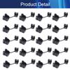 Auniwaig Round Cable Wire Strain Relief Bush Grommet, Round Strain Relief Bushing Electric Cable Protection Cord Buckle, for Electric Insulation Protection Cable Cord Buckle Sleeve, 5P-4, 100 Pcs view 4