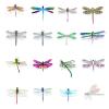 Bastban 50 Pcs Animal Stickers, Vinyl Waterproof Cute Stickers for Water Bottles Laptop Tablet Luggage Phone, Stickers for Kids Teens Adults (Dragonfly Stickers) view 4
