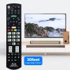 Replacement Remote fit for Panasonic TV LED LCD Viera 3D Smart TV & 4K TV, Compatible with N2QAYB000571 N2QAYB000100 N2QAYB000102 N2QAYB000103 N2QAYB000177 N2QAYB000321 N2QAYB000485 N2QAYB000486 view 3