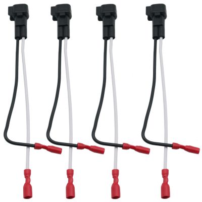 72-5600 Speaker Adapter Harness is Suitable for Ford, Chevrolet, GMC, Mazda Lincoln, car Front and Rear Door Audio Harnesses (4 Pieces)