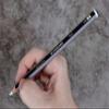 Grey and Black Stripe Design Wrapping Matte Vinyl Skin for Apple Pencil 2nd and Apple Pencil Pro, 2 Units Include (Grey and Black Stripe, S-16) view 3