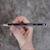 Grey and Black Stripe Design Wrapping Matte Vinyl Skin for Apple Pencil 2nd and Apple Pencil Pro, 2 Units Include (Grey and Black Stripe, S-16) view 4