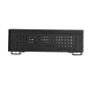 Desktop Case, Mini ITX Case Professional Design Exquisite Compact for Hotel Computers for Self Service Terminals view 2